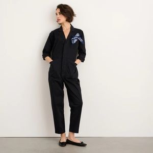 BNWT Alex Mill Standard Jumpsuit in Cotton Twill, Black